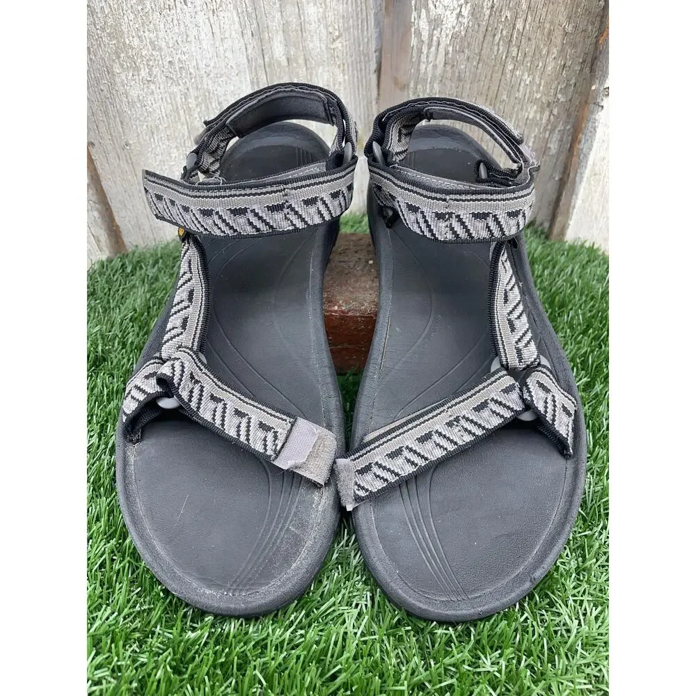 Teva Hurricane 4 Ouray Black Sport Sandals Men's 11